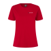 T-shirt med logo, dame Rød