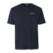 T-shirt med logo, herre Navy