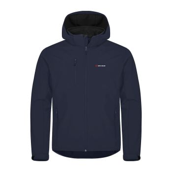 Classic Softshell jakke, herre Navy