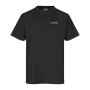T-shirt med logo, herre Sort
